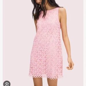 Kate Spade Leaf Lace Shift Dress- NWT
